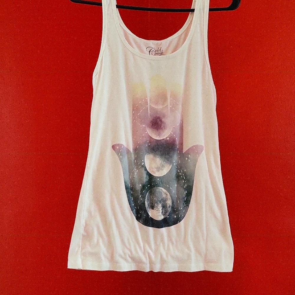 Hamsa Moon Tank Top
